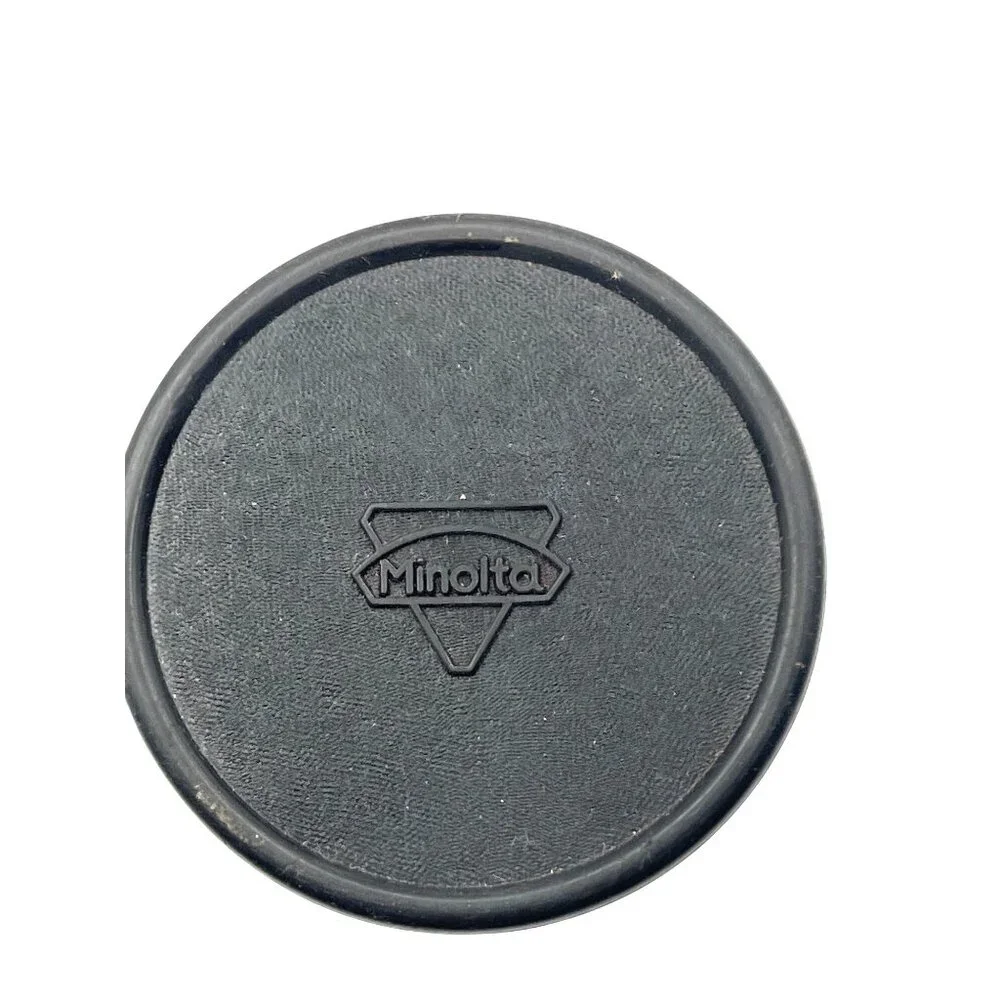 Minolta Vintage Lens Cap 49mm Black Photography Equipment Accessory A589